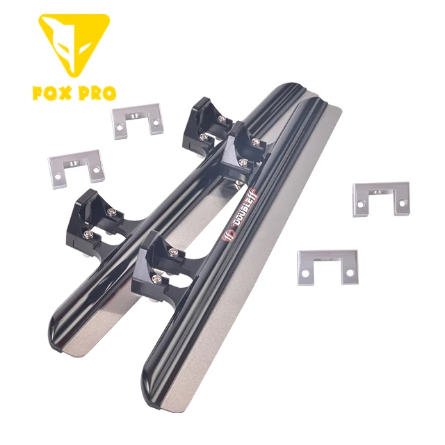 DOUBLE FF  ice skating shoes for men black color blade