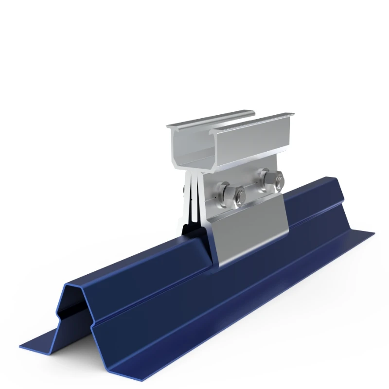Adjustable Aluminum Rooftop Clamp Solar Mounting Seam Anti-corrosion Solar Panel Support Structure Factory Supply Rooftop Clamp
