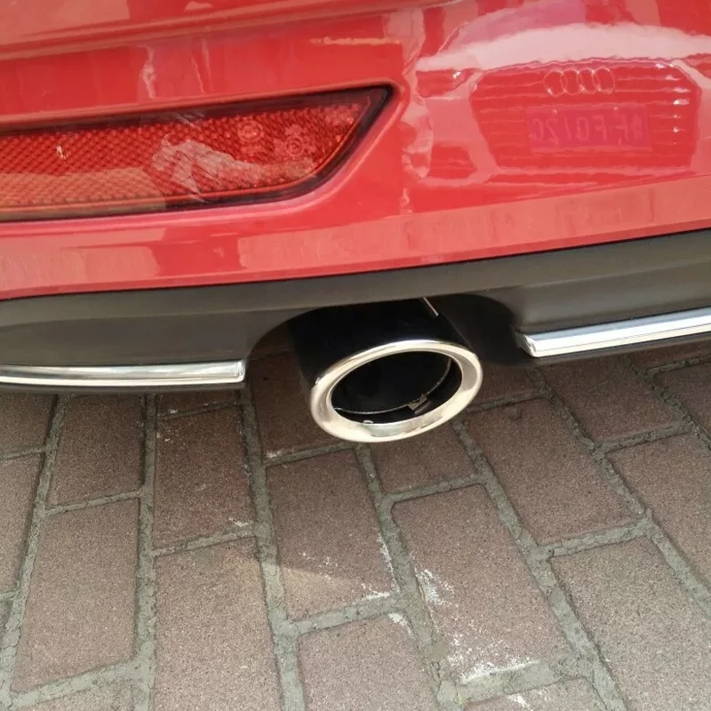 Хромированный выхлопной глушитель, наконечник трубы для VW golf 7 Golf Travel, подходит для моделей vw 1,4 T