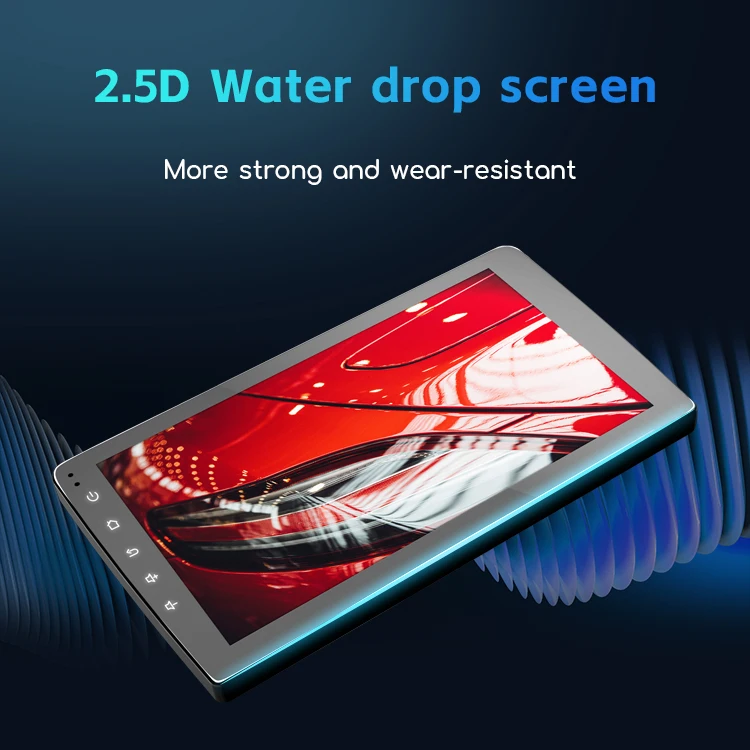 Zmecar Universal Android Car Player 7/9/10 Inch Touch Screen Android Auto CarPlay BT FM WIFI GPS Car Radio