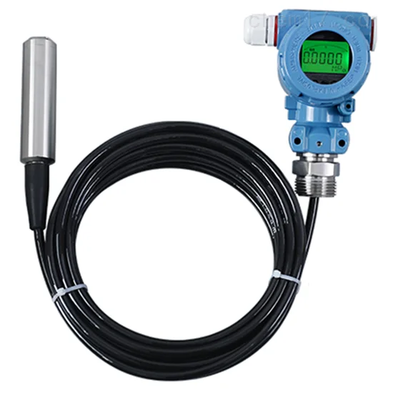Static pressure cable input liquid level transmitter