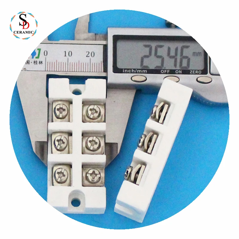 steatite electrical ceramic porcelain insulators ceramic electric connector