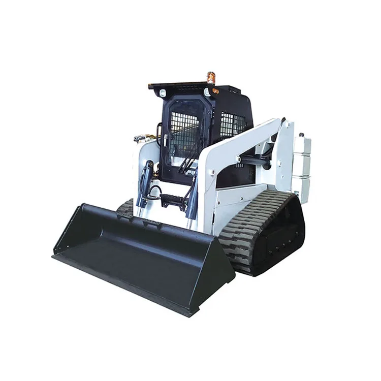 TS125 High Power Loader Crawler Skid Steer Loader With 0.6m3 Bucket