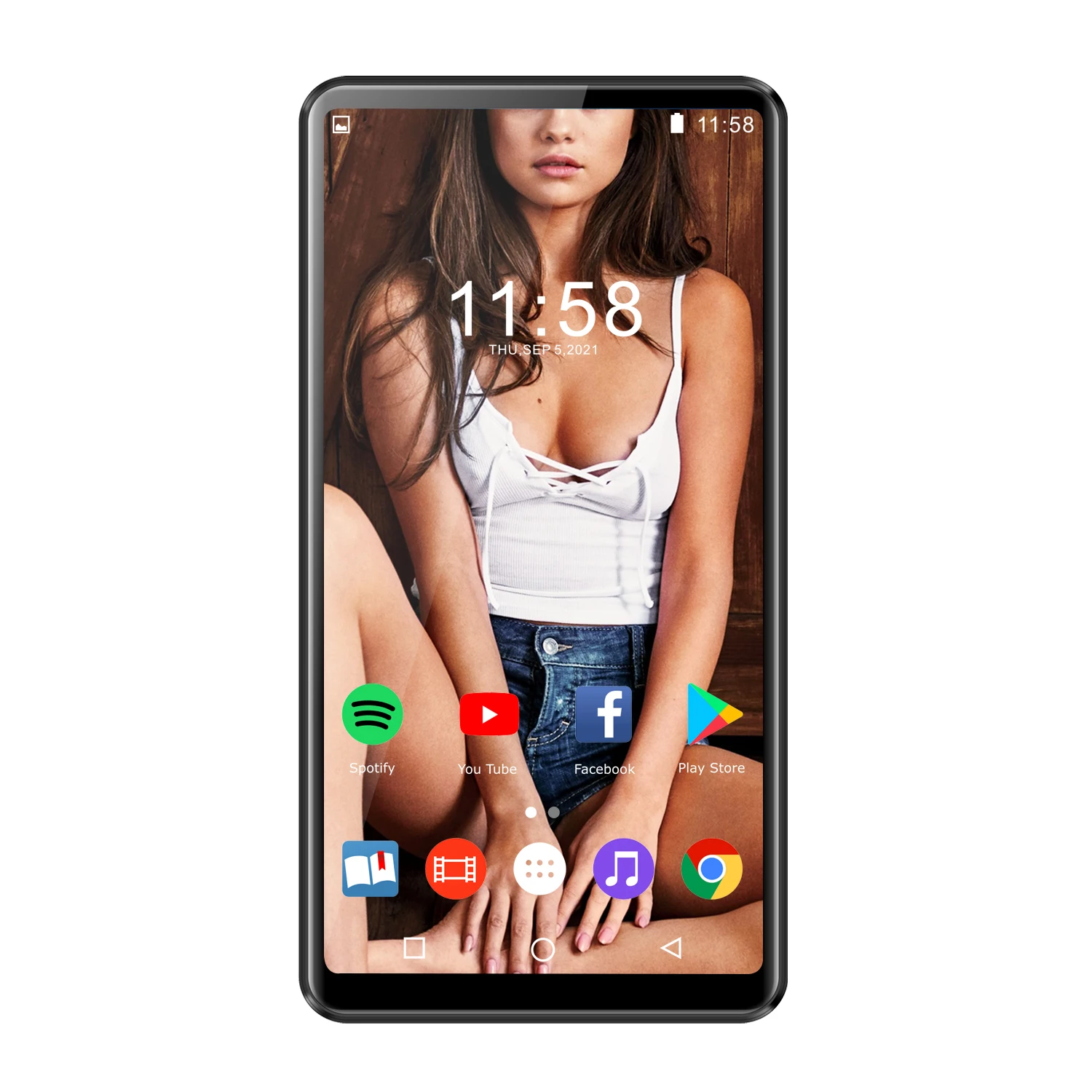 S21 Bt Touch screen 6 inches BT WIFI Android home office recreation new movie free download sexy videos mp3 mp4 player