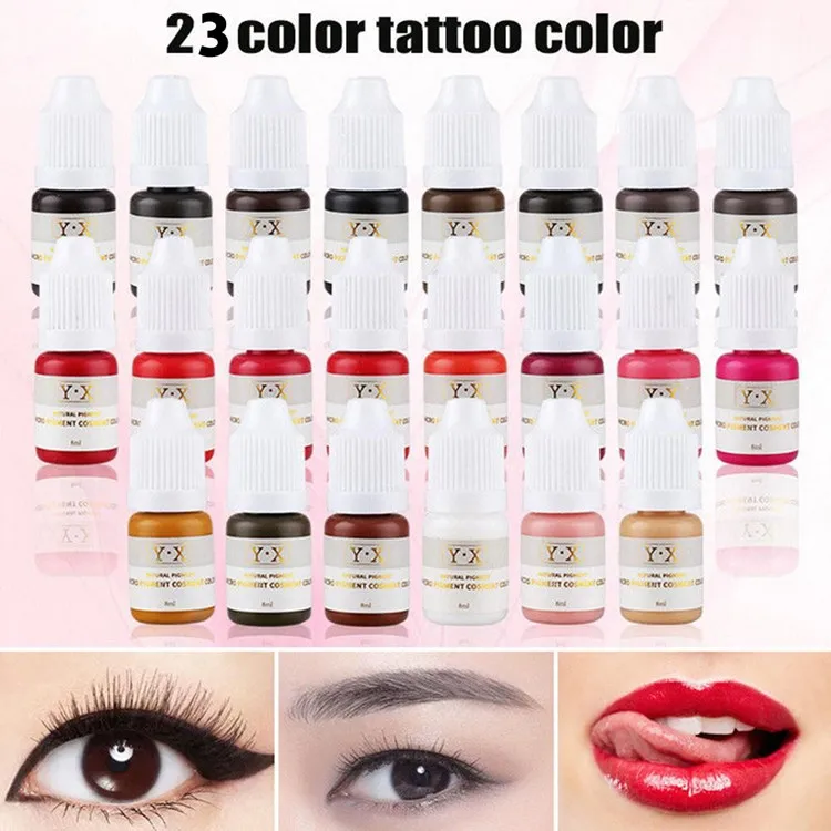 Wholesale Microblading Pigment Pure Organic Pigment Microblade Tattoo Ink For Permanent Makeup
