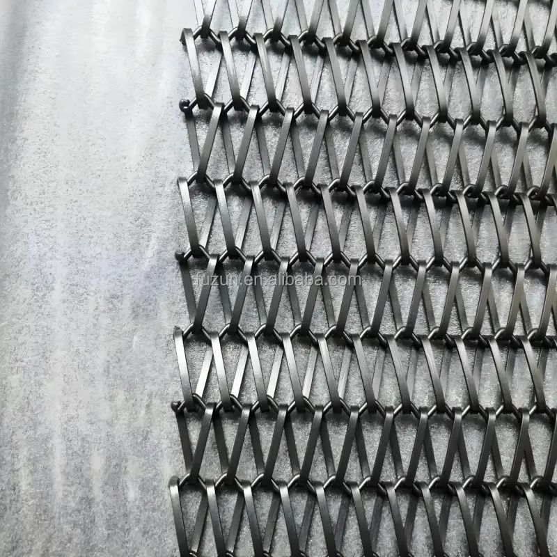 Stainless Steel and Aluminum Anti-Fall Rope Wire Mesh Exterior Wall Protection Screen & Room Divider