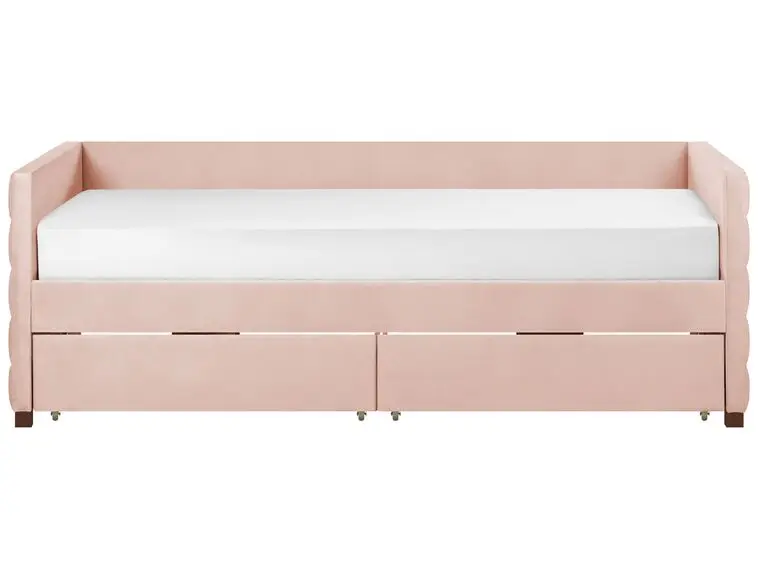 Factory Wholesale Double Fabric Day Bed Bedroom Furniture Sofa Bed With Trundle