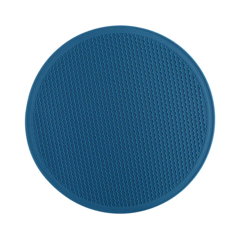 Popular Large Size Non-slip Waterproof Silicone Pad Round Silicone Heat Insulation Pot Pan Pad