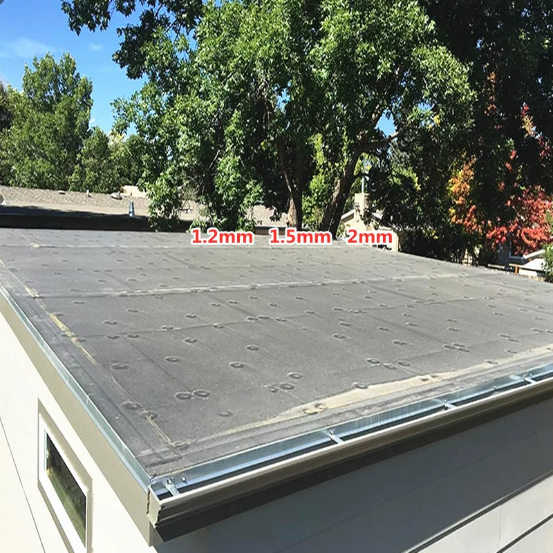 Заводская УФ-Водонепроницаемая Мембрана EPDM/Водонепроницаемая кровельная мембрана для крыши/Водонепроницаемая кровельная мембрана EPDM для пруда ширина 8 м