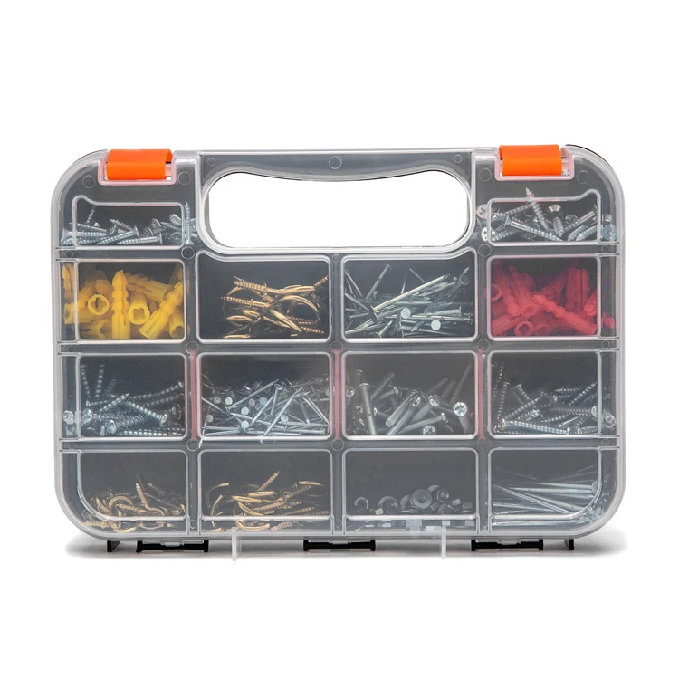 550PC Household hardware kit self tapping screw with anchor cup hook wood machine screw nut flat washer