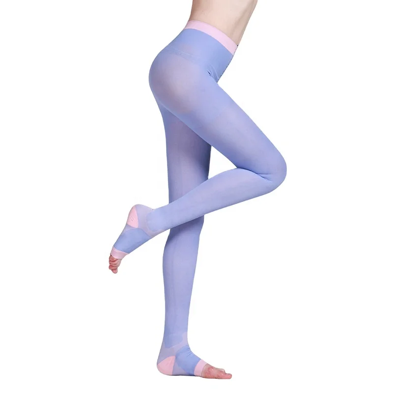 Женские колготки истинное давление бедра красивые носки для ног открытый носок пластиковые носки регулируемые функциональные чулки плотные