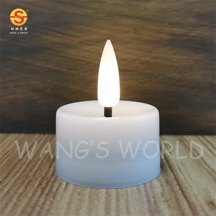 Mini LED Tea Light Candles 12Pcs Set with Flashing Effect Battery Powered for Home and Christmas Holidays Wholesale