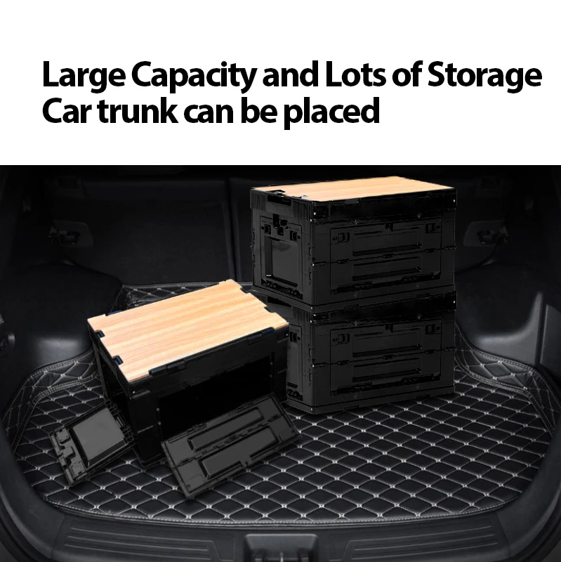 BX0380 High Quality Foldable Felt Storage Box Roof Rack Storage Box Foldable White Logo Box