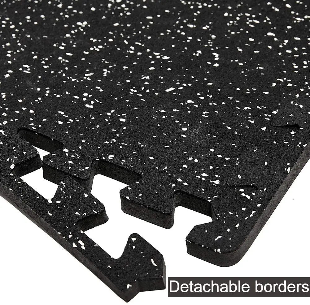 Clocell 50cm*50cm*1cm Non-Slip Rubber gear shape flooring for fitness fym equipment exercise fym floor mat