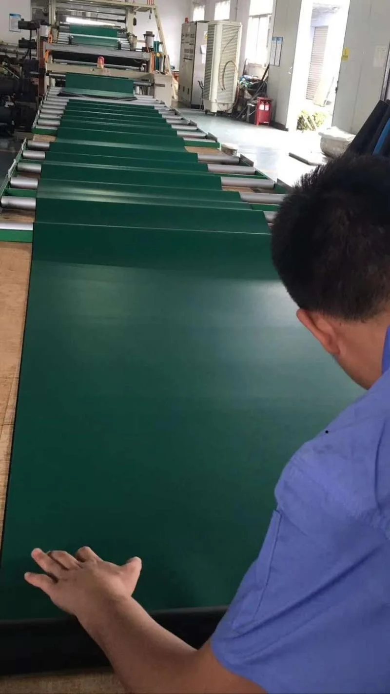 Custom Cutting Blue Green Gray ESD Antistatic Repair Tools Blanket Desk Anti Static Table Mats ESD Mat Anti-static Rubber Mat