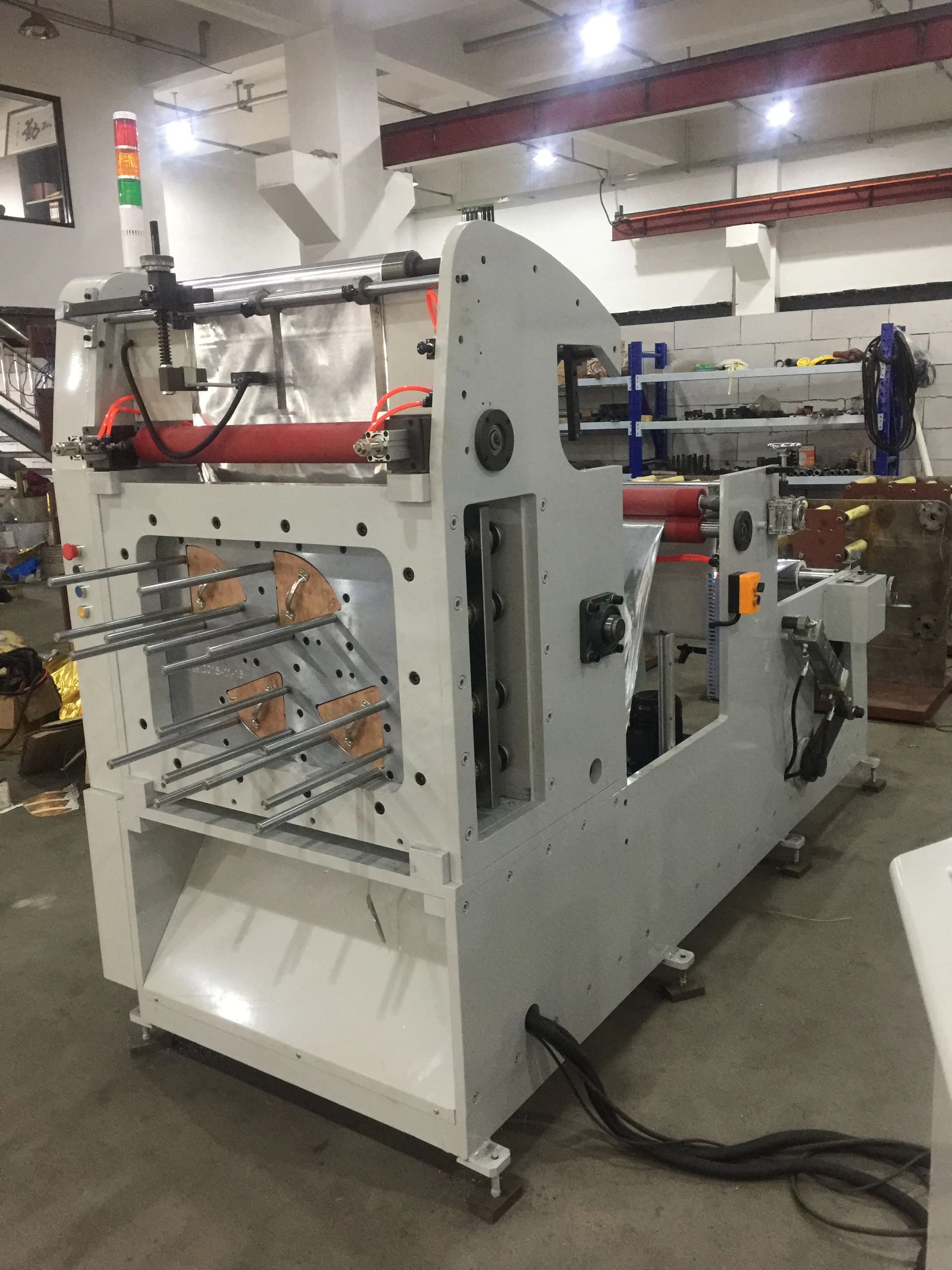 Ice Cream Cone Sleeve Die Punching Cutting Machine For Aluminum Foil Micro Material Paper Thin Film Ect