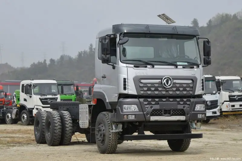 Dongfeng Commercial Vehicle Kinland KC heavy truck 465hp 6X4 5.6meter Dump Truck