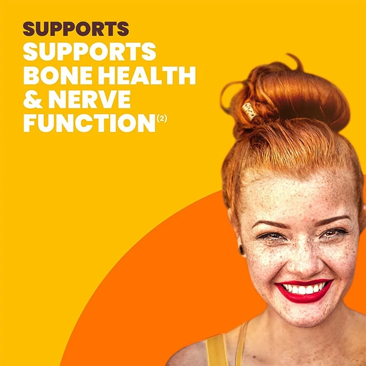 100 Capsules Calcium Magnesium Zinc For Immune Support Bone And Nerve Health