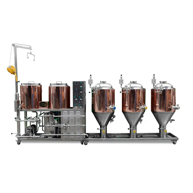 Craft beer home brewing equipment with stainless steel brew kettle 30L min