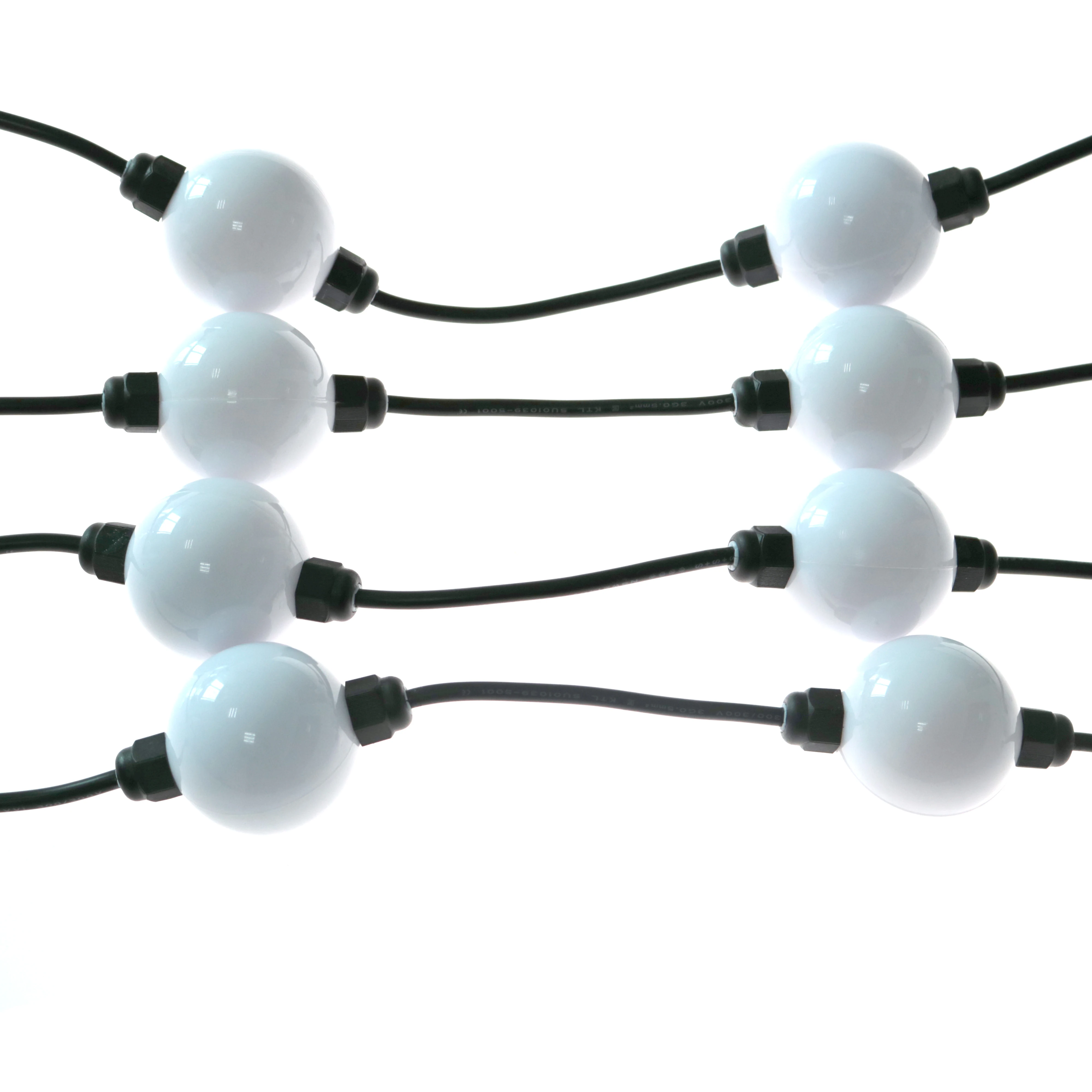 Самый дешевый 50 мм Диаметр 360 градусов 6 шт. SMD 5050 RGB светодиоды DMX 512 пиксельный шар