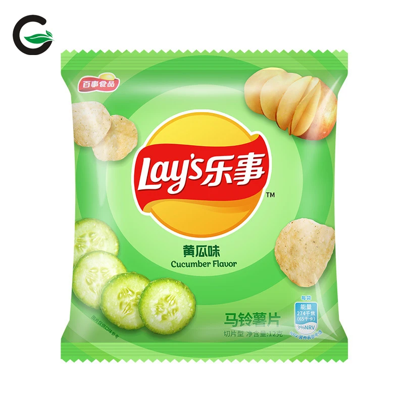 Wholesale snacks Wholesale Exotic Snacks Asian Snacks Lay Potato Chips Mixed Flavors 40g Customizable Labels