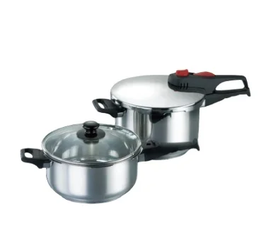 pressure cooker die cast aluminum non-sick marble coating set