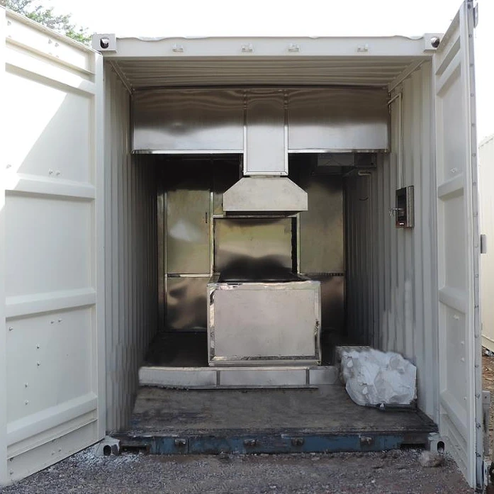 
 2022 г., аппарат Krematorium, недорогой перемещающийся контейнер, дешевое решение для кремации CE  