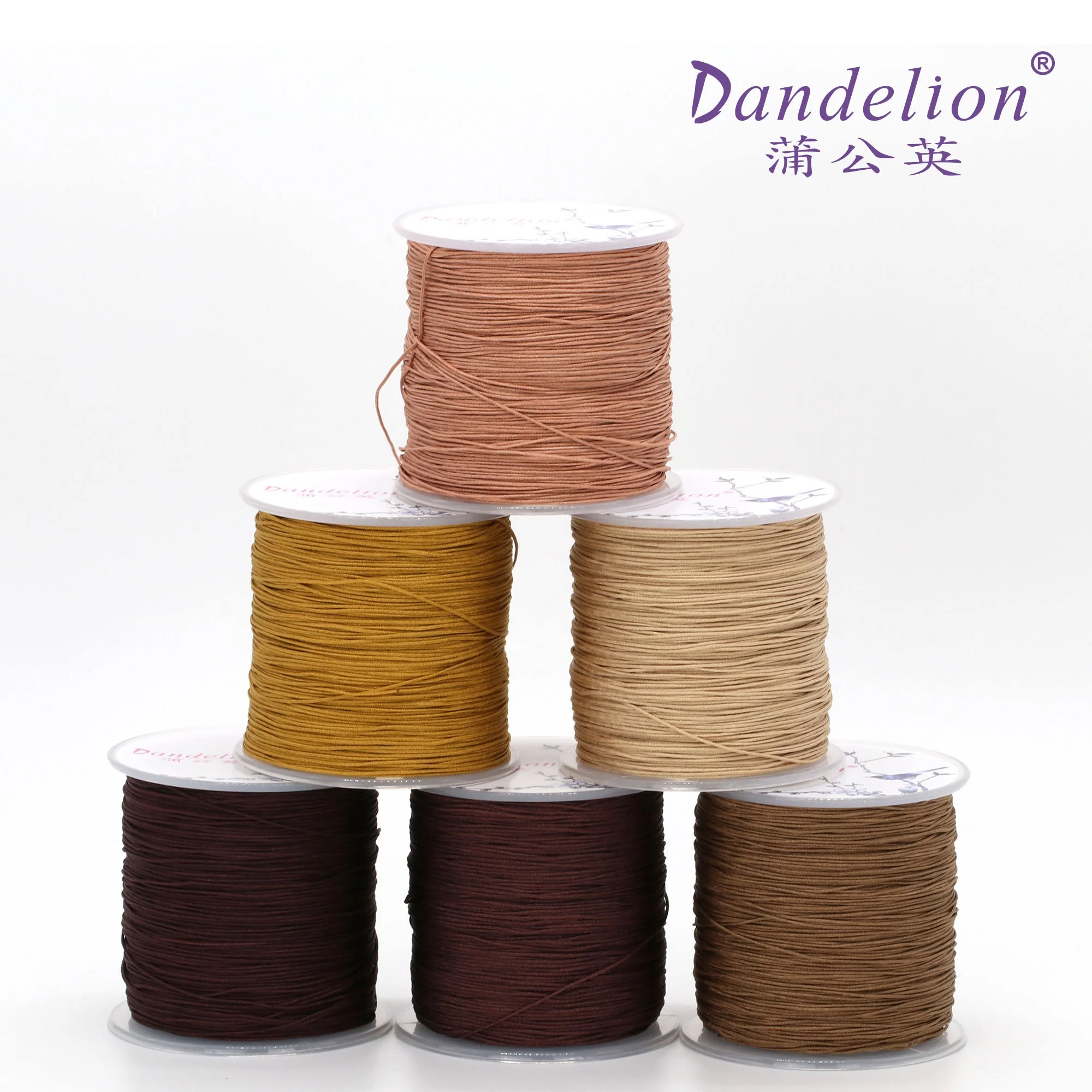 Dandelion D-SNC 0.5mm 71# Jewelry Cord Nylon Cord Jewelry Accessories Bracelet and Necklace Material 50 Colors
