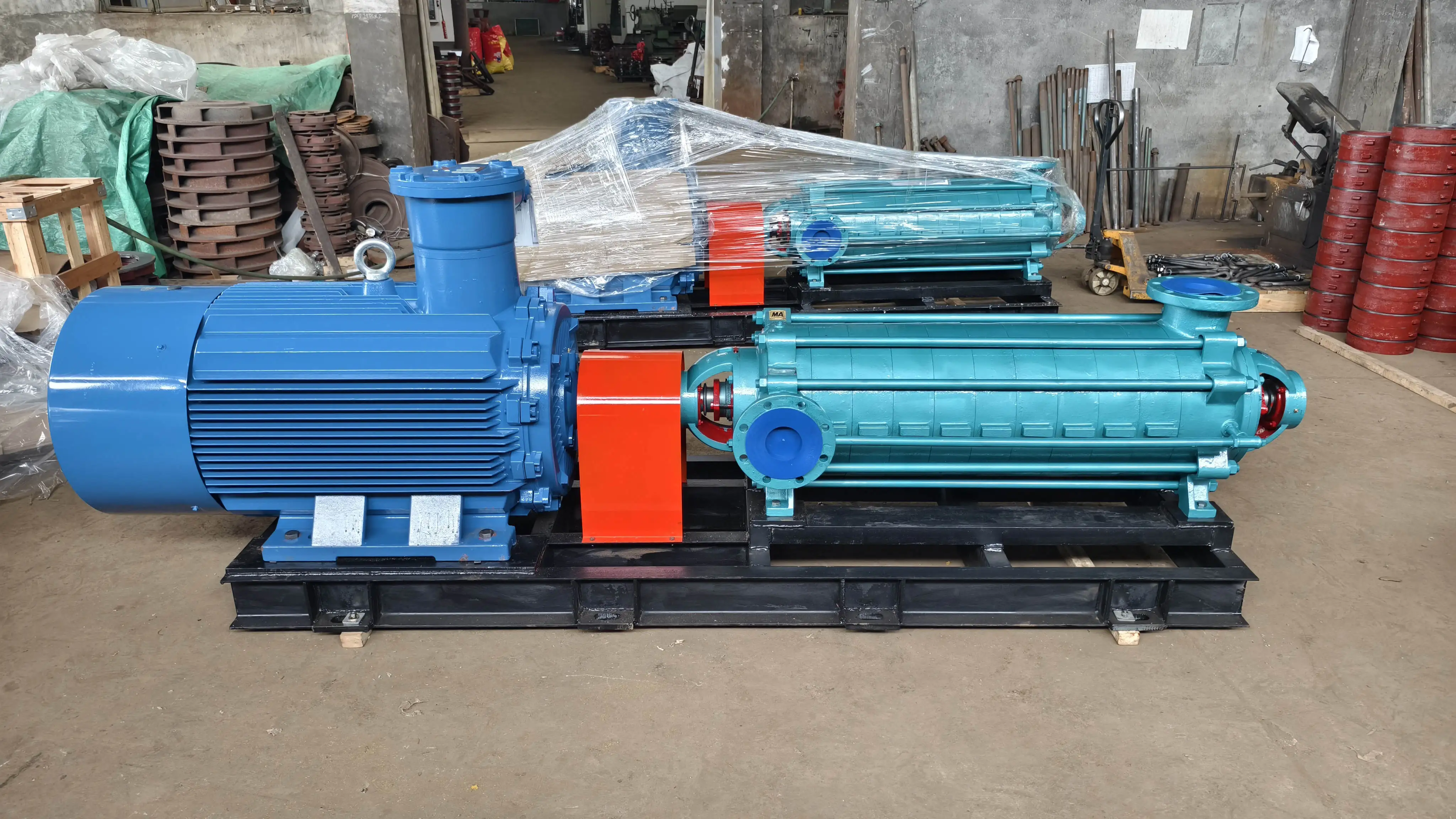 D-type horizontal multi-stage pump booster pump multi-stage clean water pump manufacturer direct sales high flow and high head
