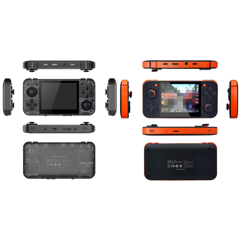 RG350 Retro Video Game Console 3.5 inch  TV Output Handheld Game Player for PS1 GB MD Classic Gaming Pocket Consoles