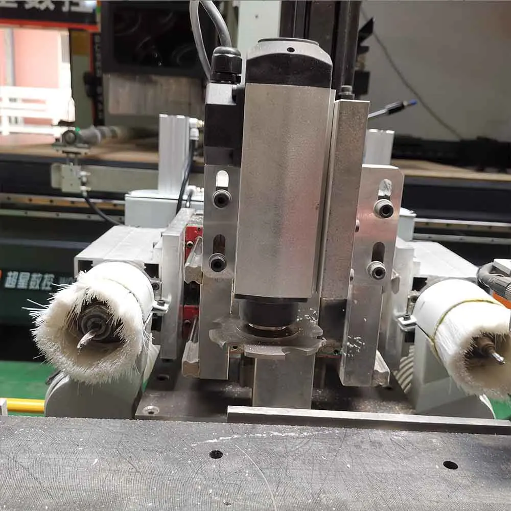 4-Heads Wood Boring Machine double rows horizontal wood boring