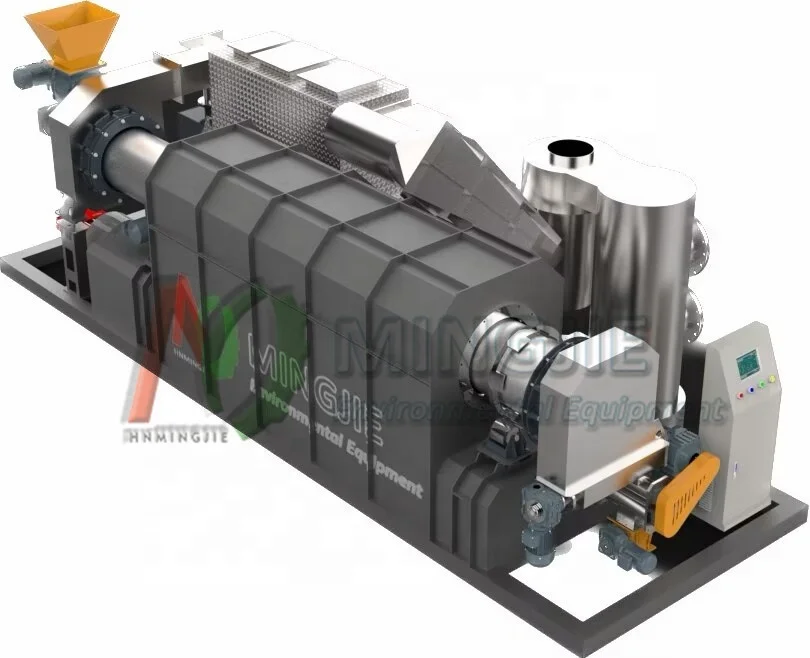 Mobile Biochar Machine Carbonation Machines Biomass Briquette Making Machine