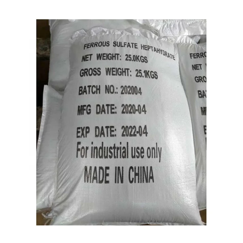Manufacturer Ferrous Sulphate Heptahydrate Ferrous Sulfate