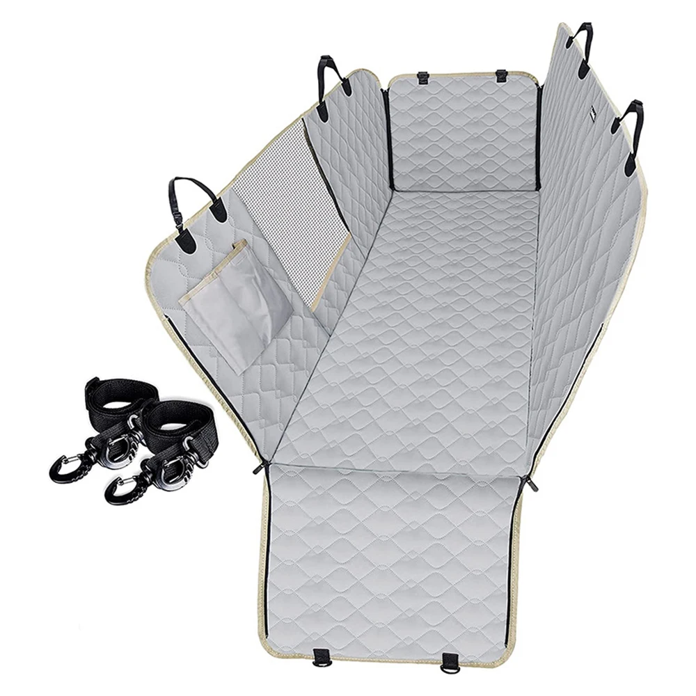 High Quality Luxury Waterproof Pet Mat Travel Dog Carrier Hammock Car Protector Car Seat Cover For Back Seat