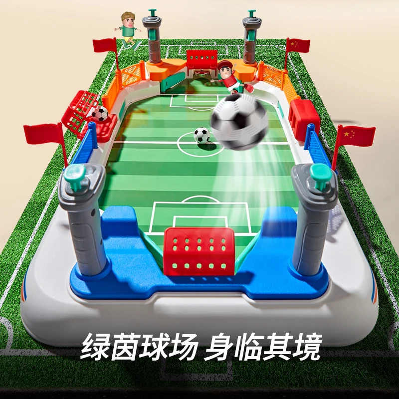 55cm table football game soccer 2 players competition  plastic kids football table