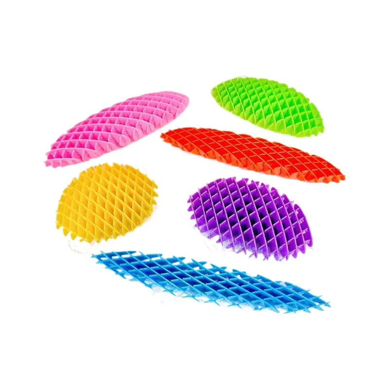 Hot Selling 2024 Sensory Worm Pocket Fidget Toys Stress Relief Worm Toys Fingertip Contort Fidget Worm