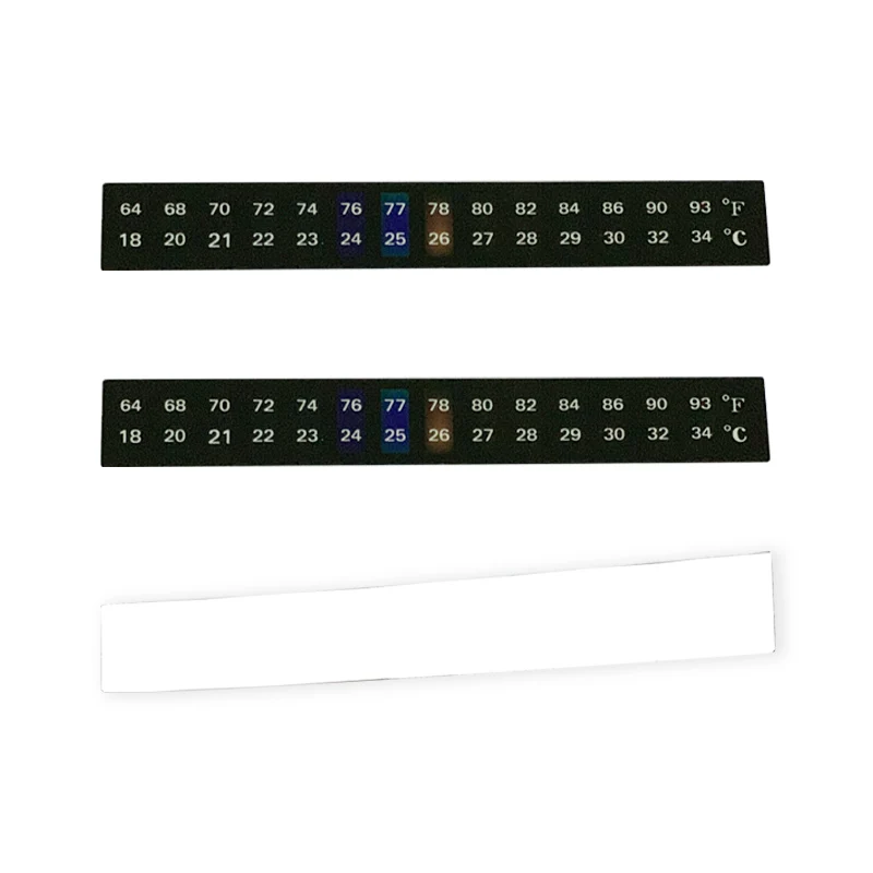 Besting-Selling customized Made Wholesale OEM  Fish Tank Water Temperature Thermometer Sticker