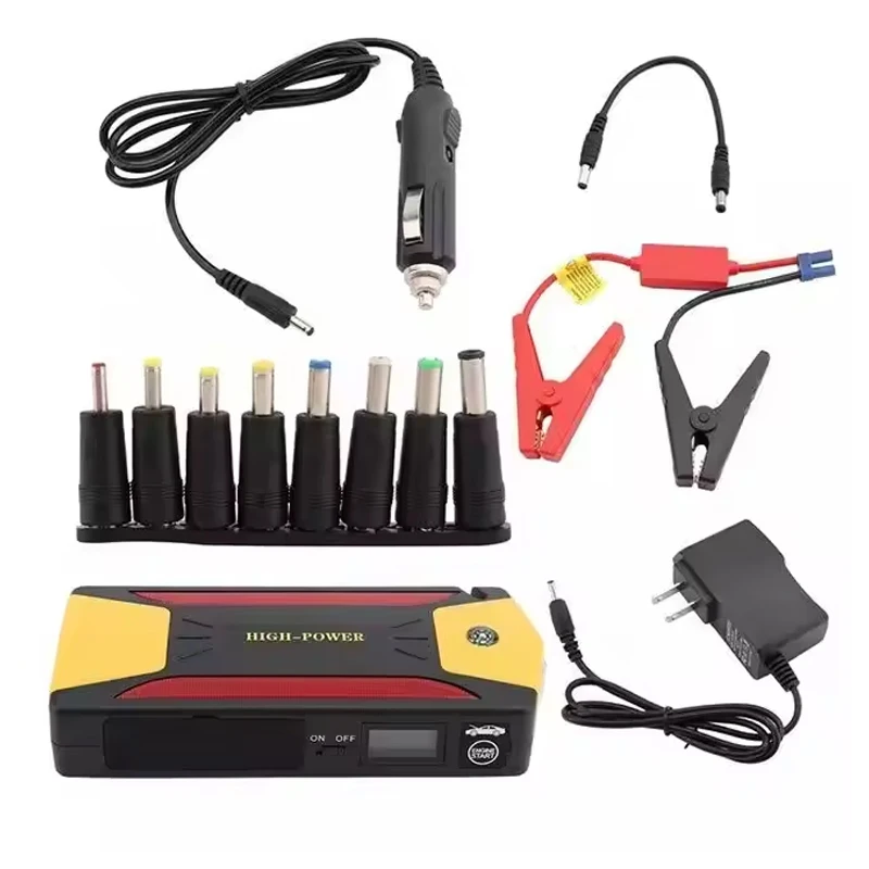 Portable Multi Function Super Capacitor 12000mah Multi-function Battery Booster Powerbank Jump Starter Power Bank For Car