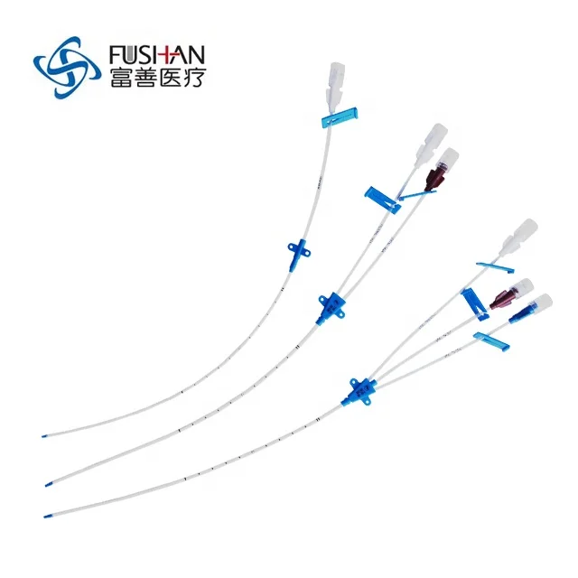 Sterile long Indwelling time 3 Way Central Venous Catheter Kit
