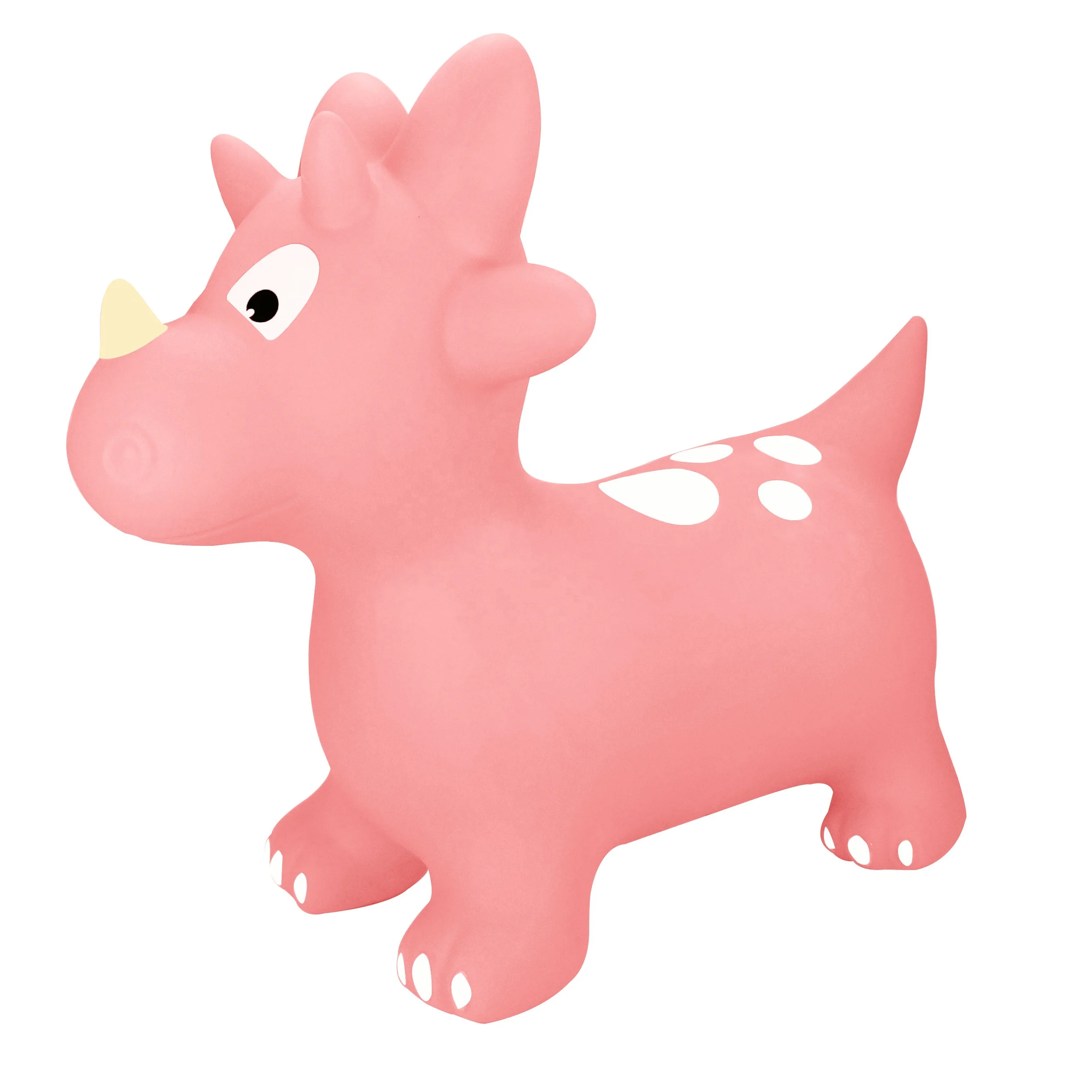 Kids jumping Play toys Inflatable PVC bounce animal Hopper Dinosaur