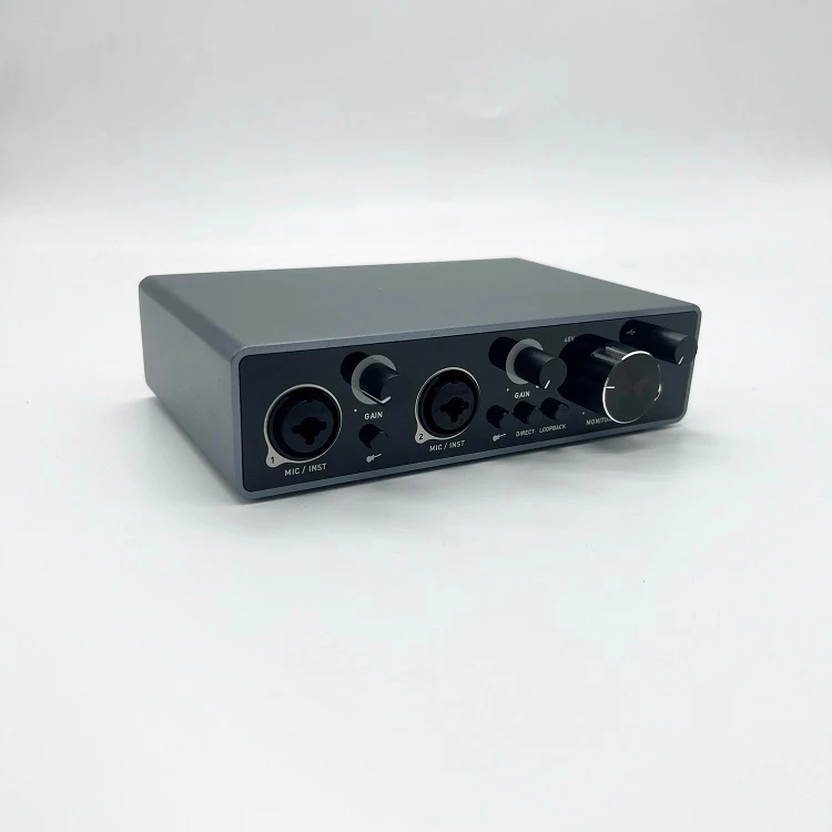 N-AUDIO X2 хорошая студия звукозаписи звуковая карта USB аудио интерфейс Музыка Звуковые карты запись