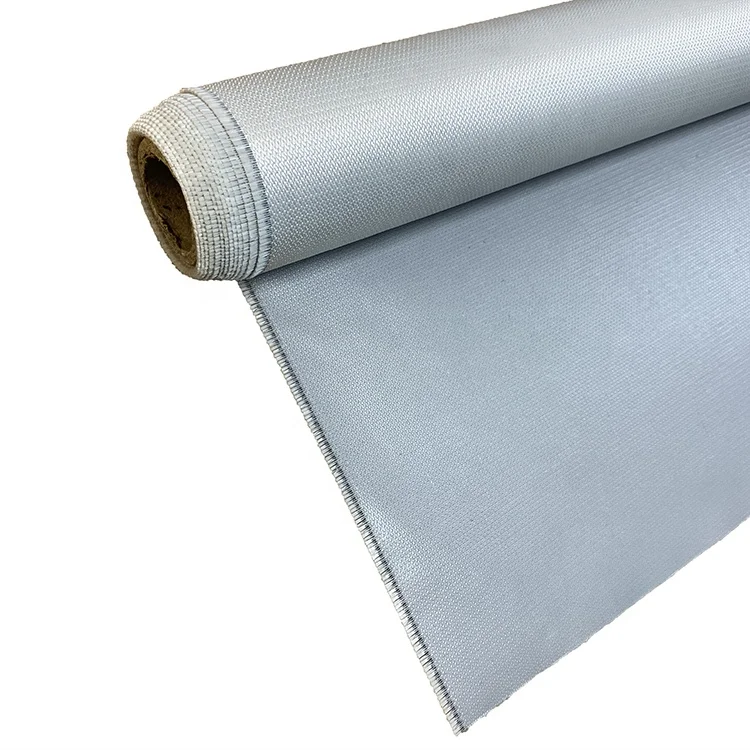 Thermal Insulation Silicone Rubber Glass Cloth Fabric