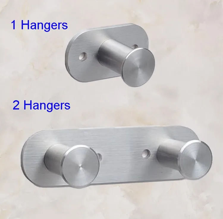 
Wall mounted 3 hangers short coat hook stainless steel 304 Sanitary Accessories Good price simple hangers 