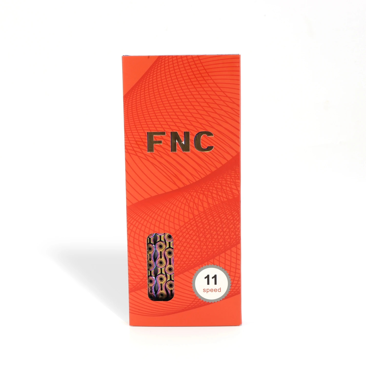 High quality FNC 11 speed rainbow rust proof stainless steel  hollow road mountain bike chain