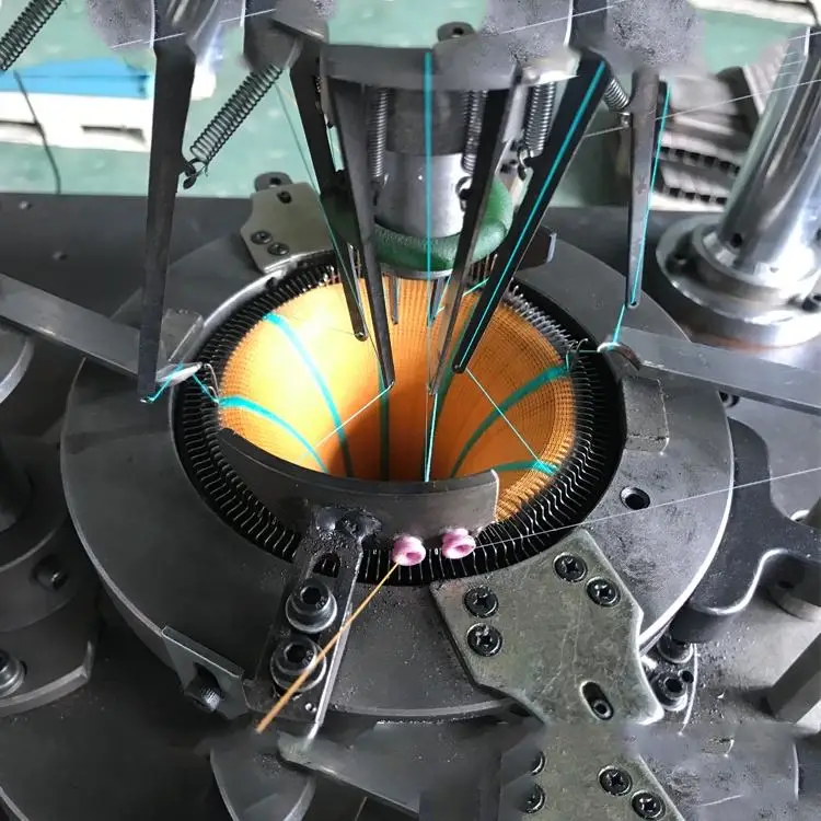 Circular 4-way Hair Circle Knitted Flowers Towel Hair Band Making Machine