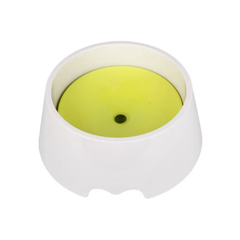 2022 Customized hot selling new cheap pet no wet mouth water bowl automatic drinking water dog splash-proof floating water bowl