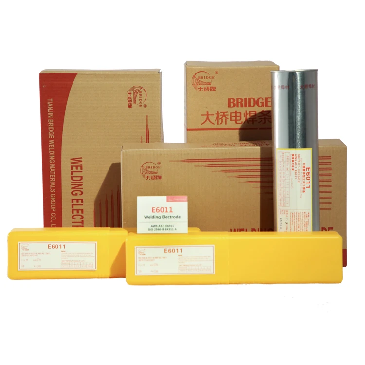 BRIDGE BRAND WELDING RODS RUTILE CELLULOSIC TYPE WELDING ELECTRODE E6011