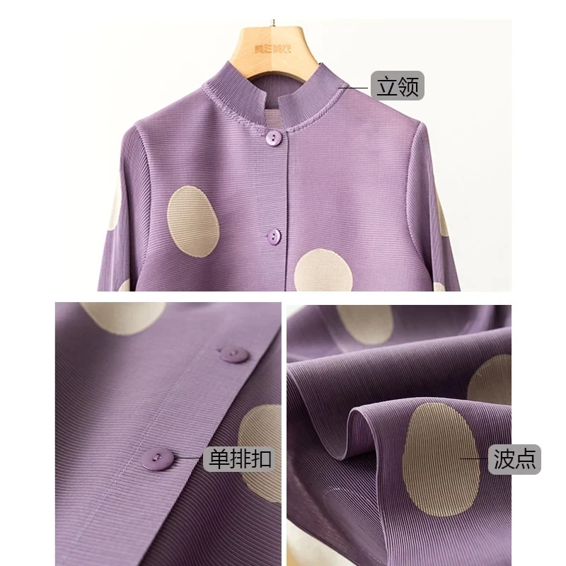 Hot selling midi digital print plus size dress miyake pleated dress