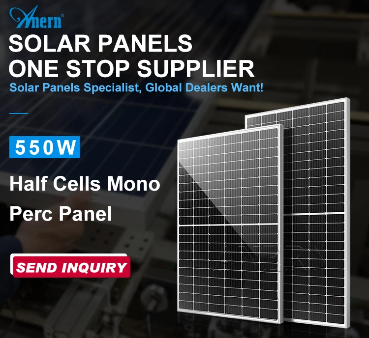 Anern 550 watt 1000 watt solar plate panel for home use