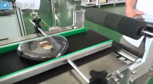 Две головы labeing сверху и снизу маркировочный автомат, 2 стороны Автоматическая Этикетировочная Машина